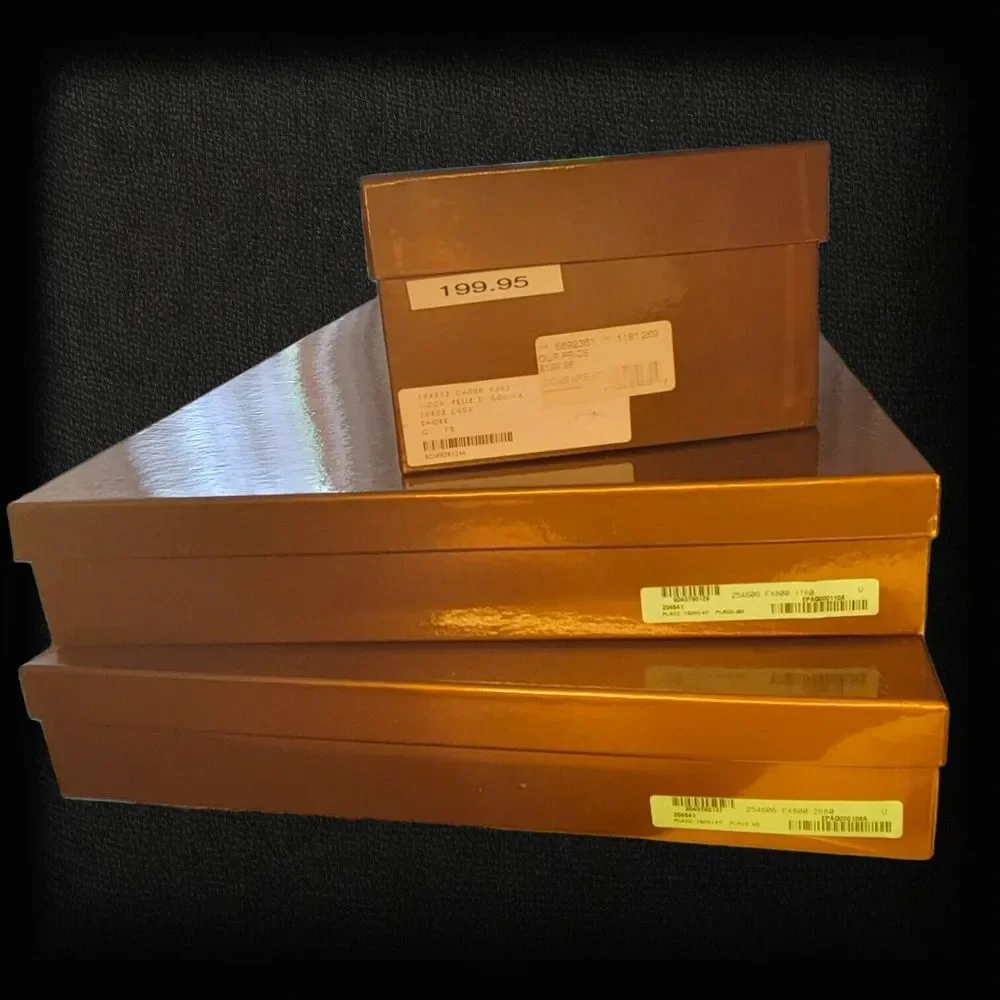 Lot Of 3 Gucci Glossy Boxes Large From Throw‎ Blankets & Mens Shoes
